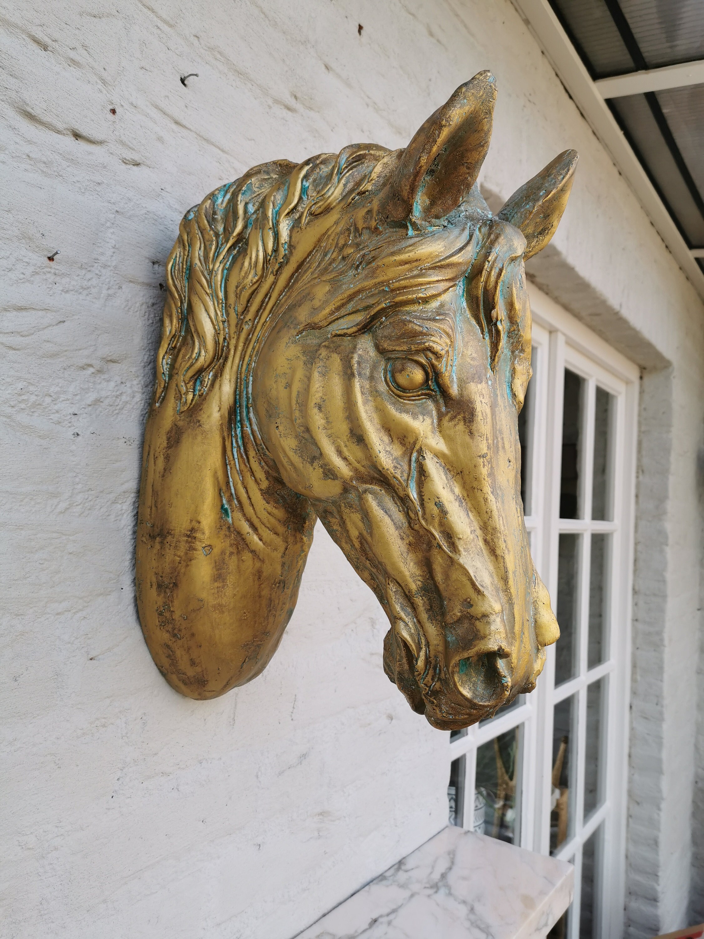 Wall mounted Horse head Horse bust