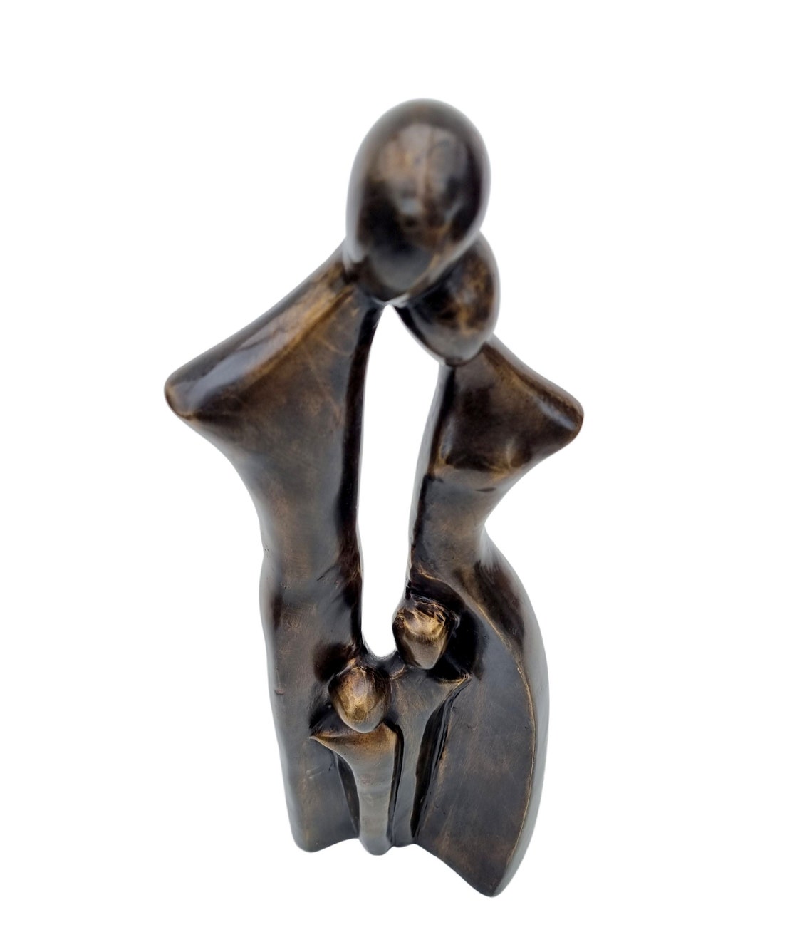 Bronze Family Bronze Statue of a Family Mother Father and Etsy UK