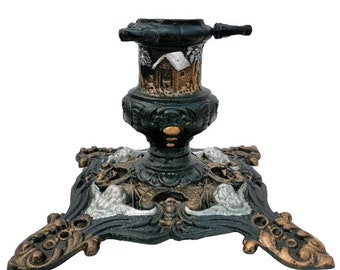 Cast iron Christmas tree stand - tree stand - Christmas decor and ornaments