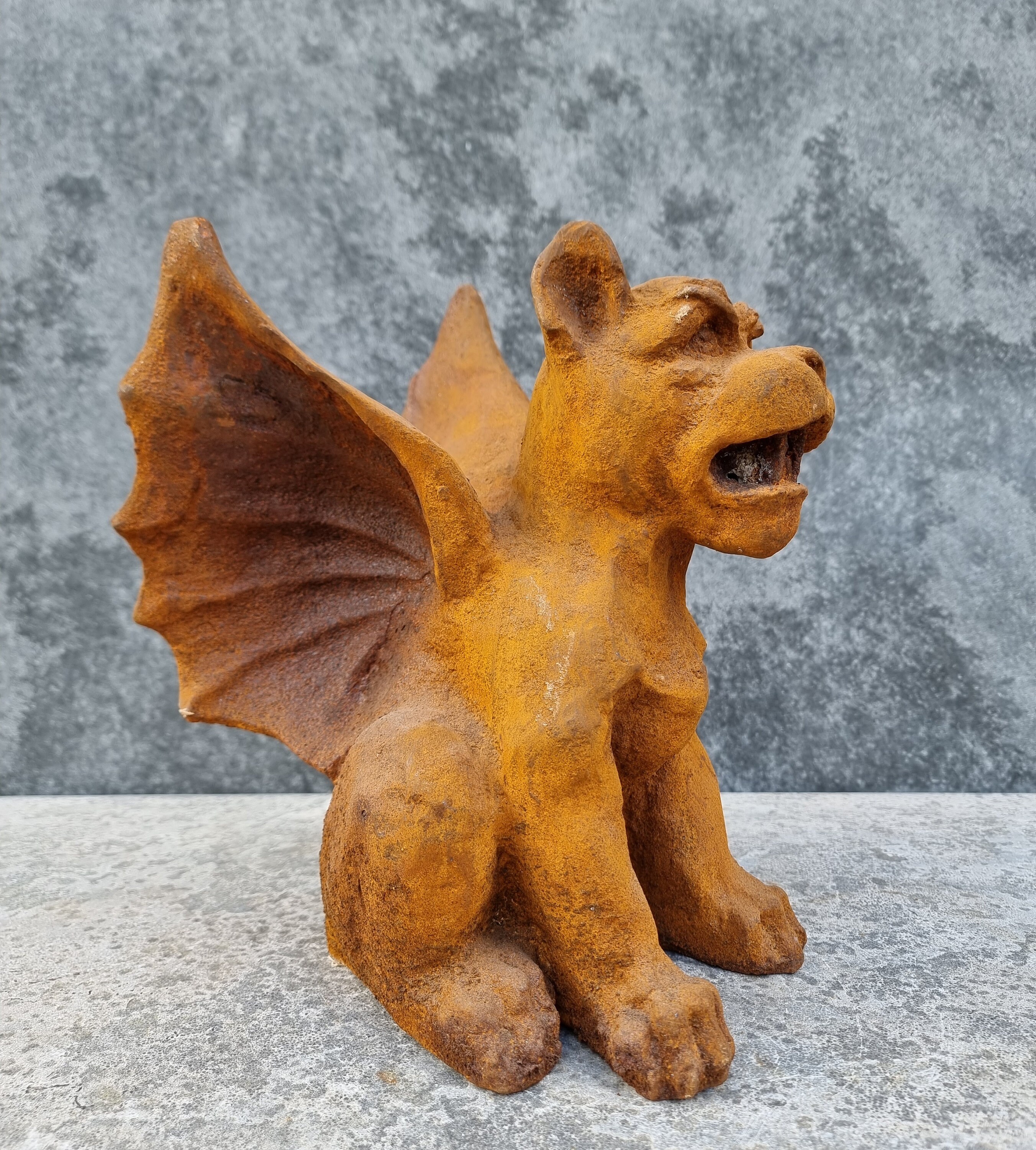 Cast Iron Dragons Gargoyles Entrance Sculptures Gate and Etsy UK