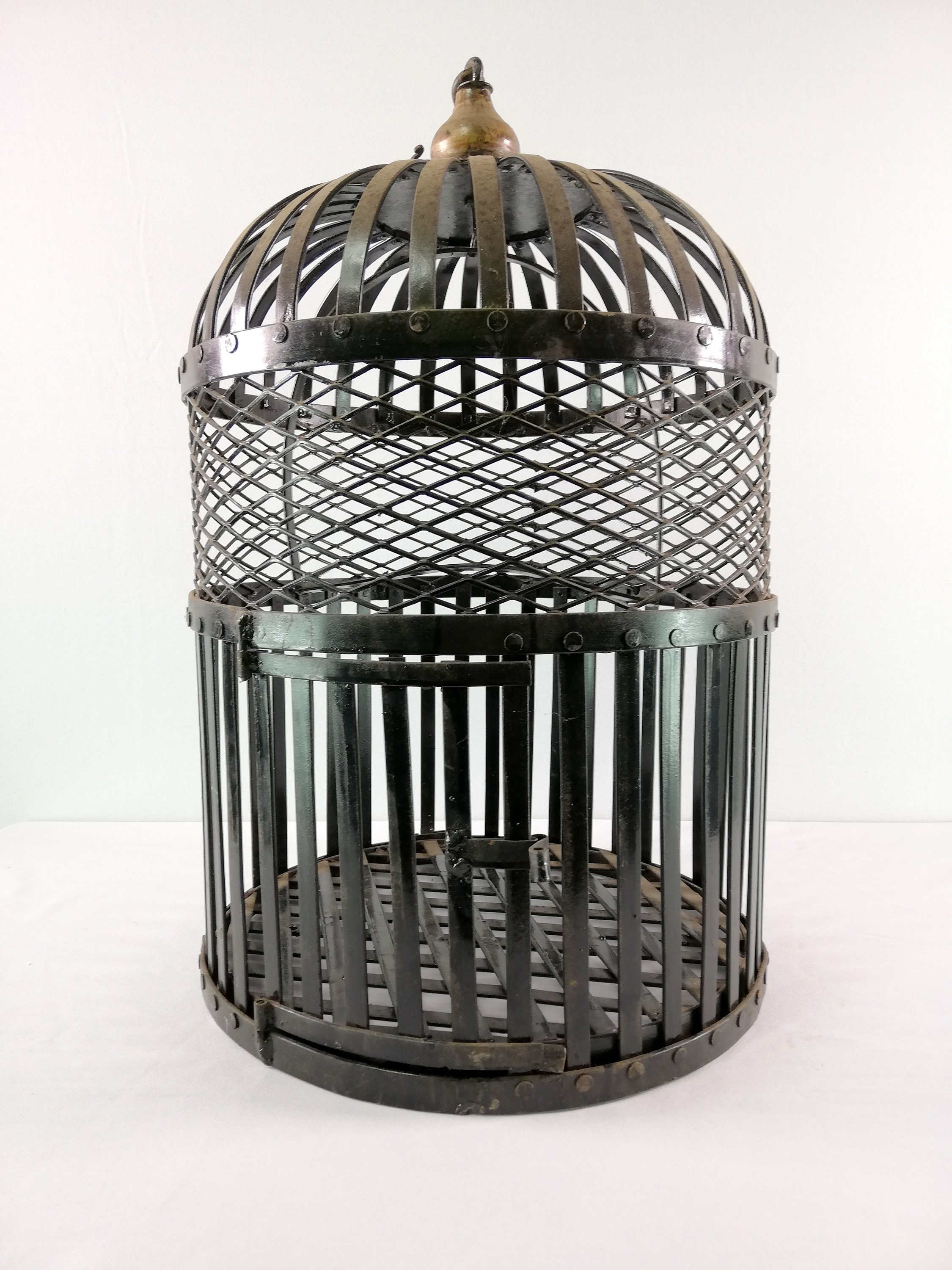 Authentic vintage bird cage