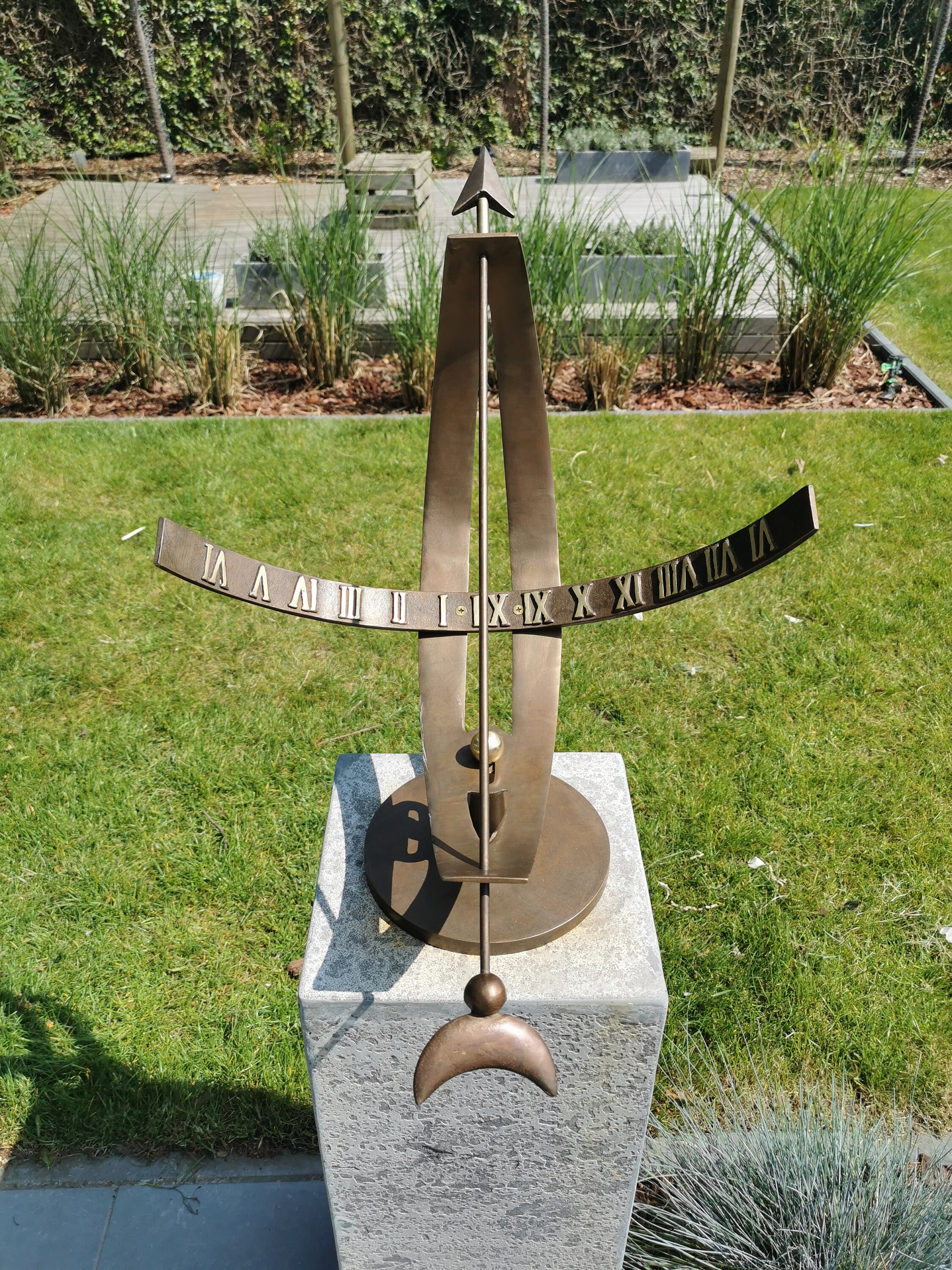 Bronze Sundial Garden sculpture Bronze Armillary