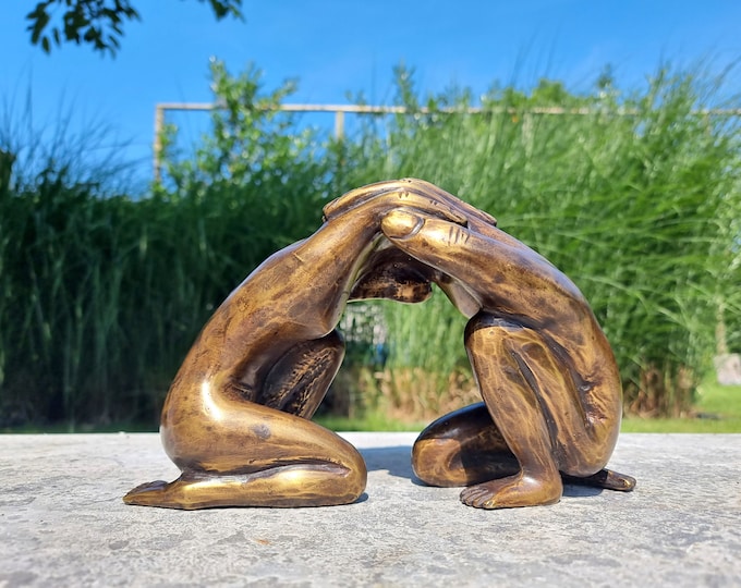 Praying Hands - Bronze Art - Abstract Bronze Art - Praying Hands