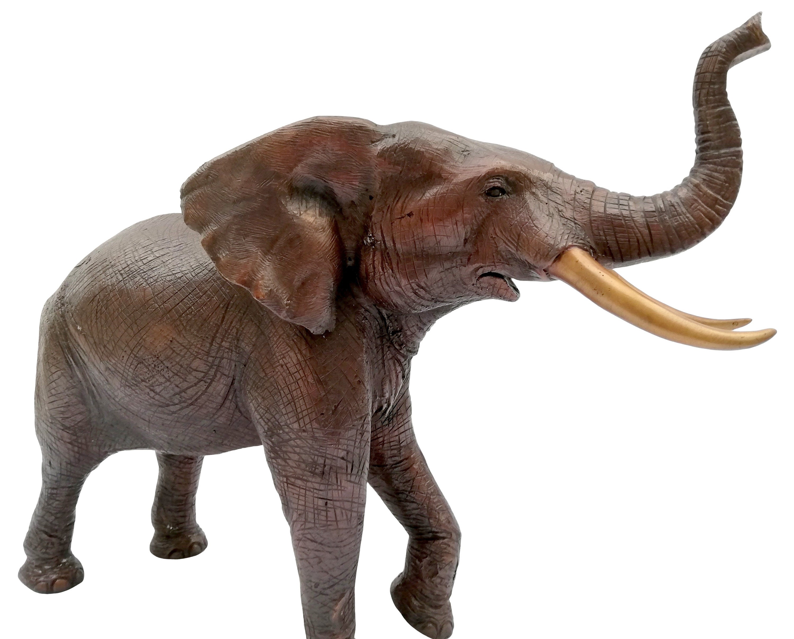 colourful elephant statue