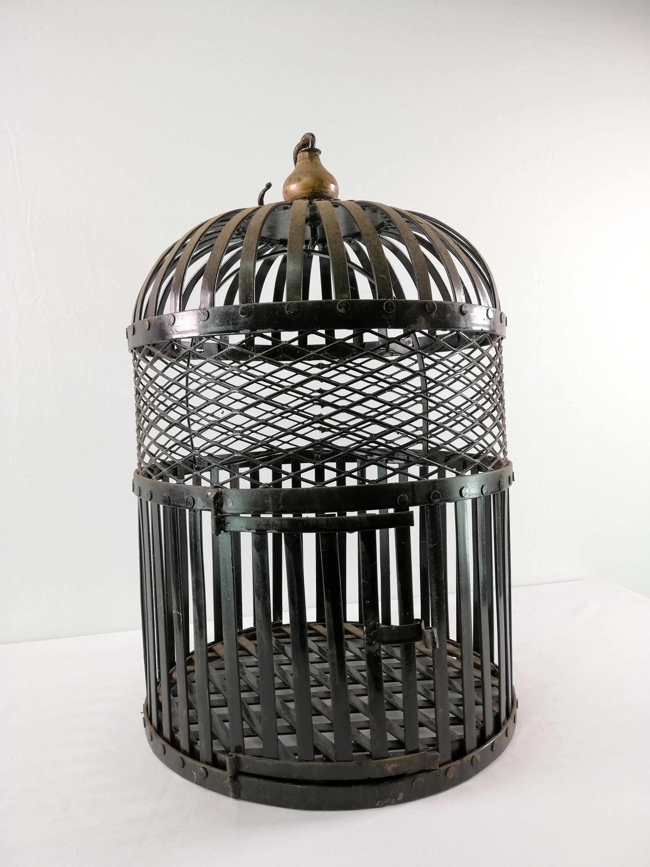 Authentic vintage bird cage