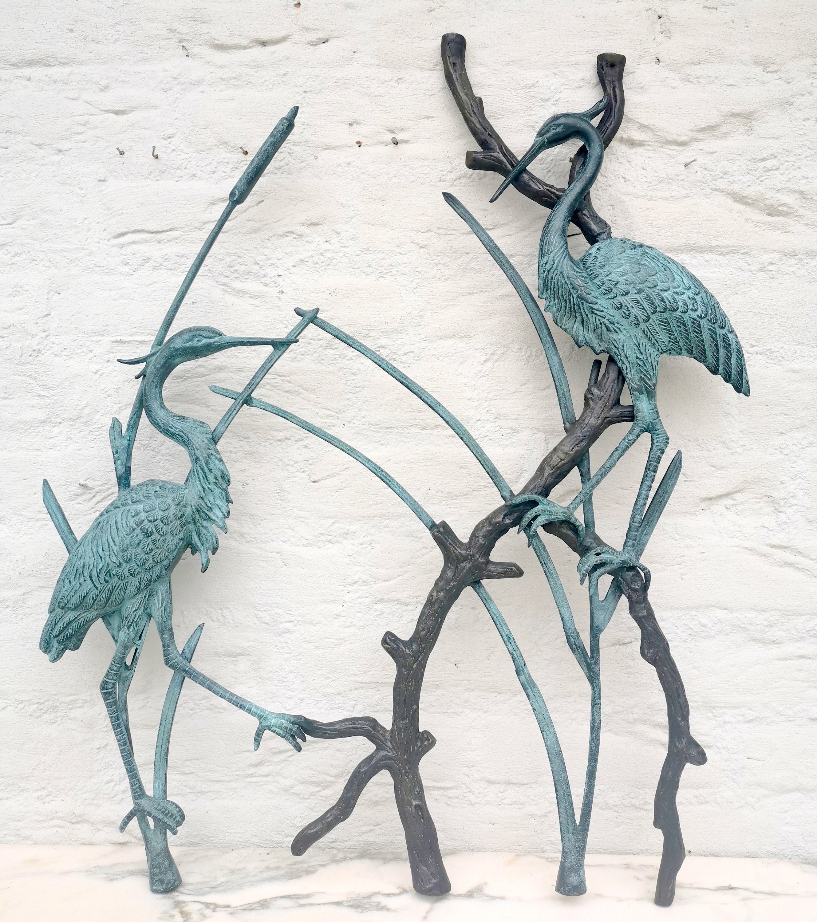 Large Bronze Wall Art Wall Relief Facade Art Etsy