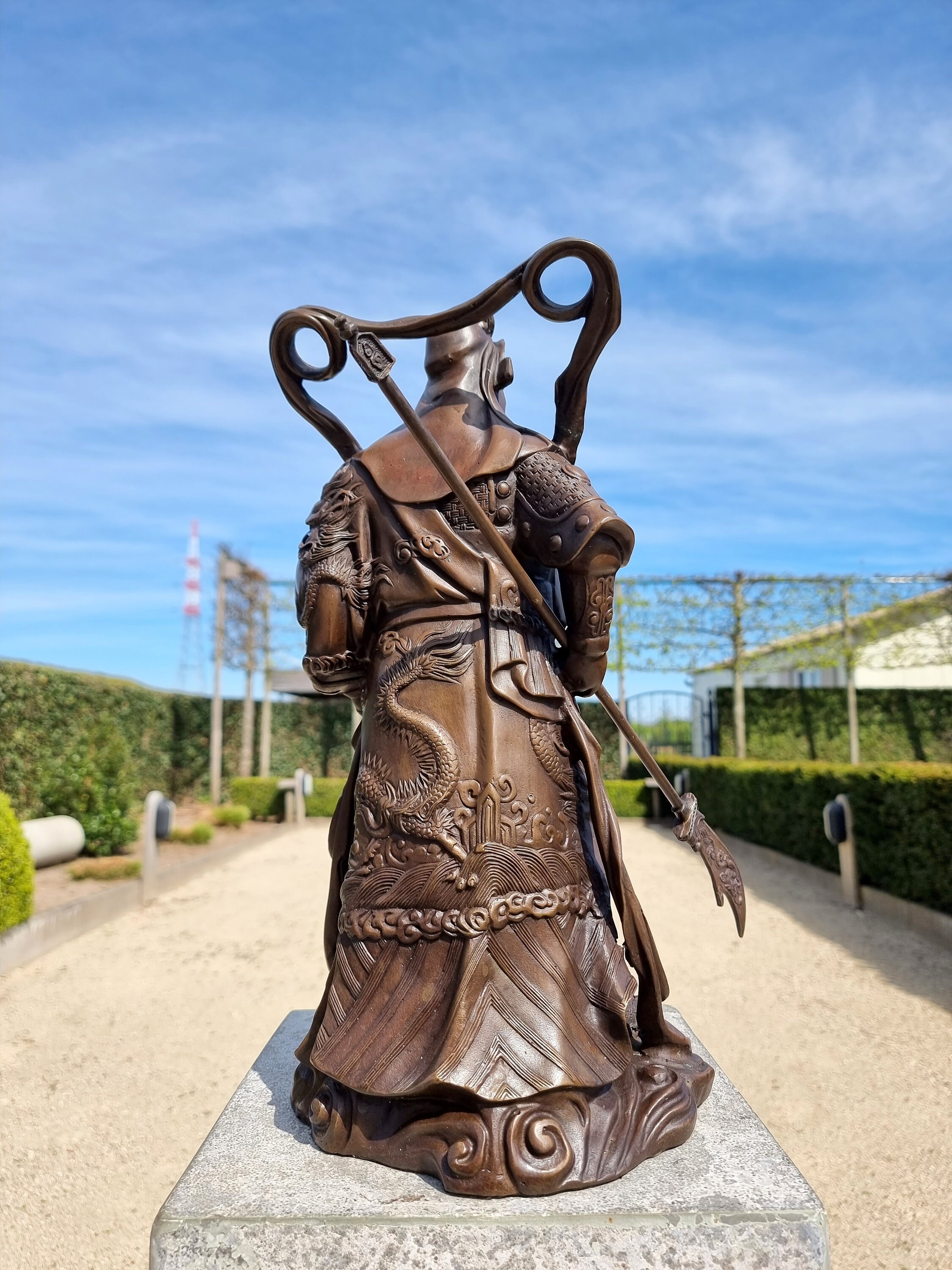 Bronze artwork Chinese General Guan YU Bronze Sculpture