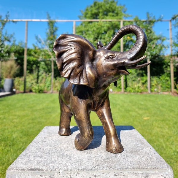 Bronze Elephant - Décoration de jardin