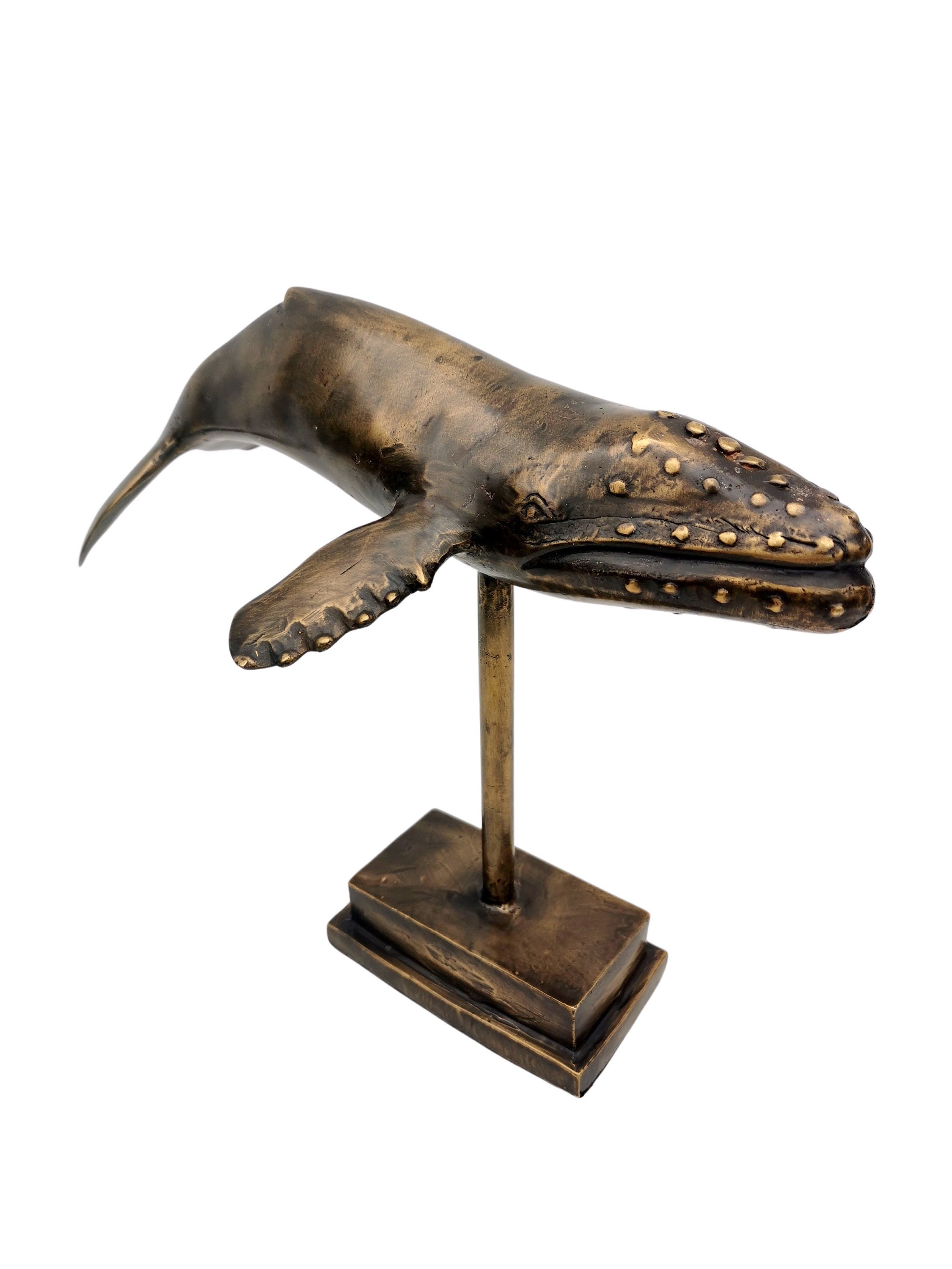 Humpback Whale on Stand Bronze Decorative Sculpture of a - Etsy UK