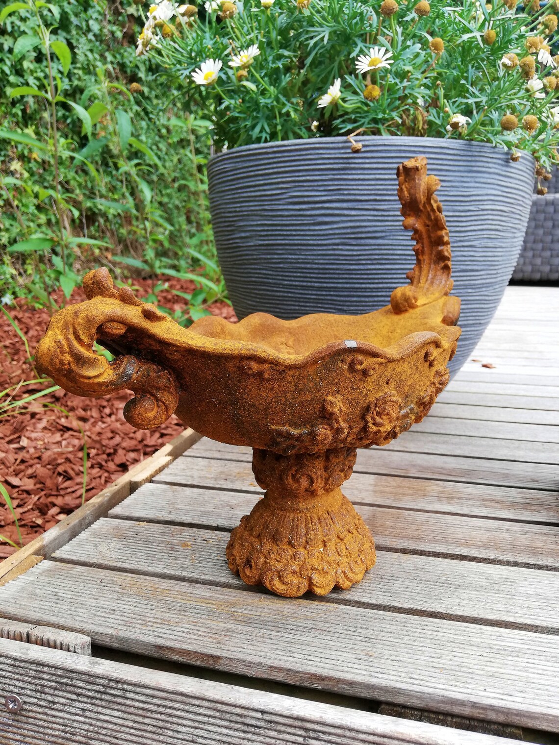 ArtNouveau style bird bath Etsy