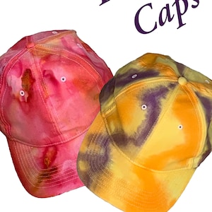 Tie Dye Caps