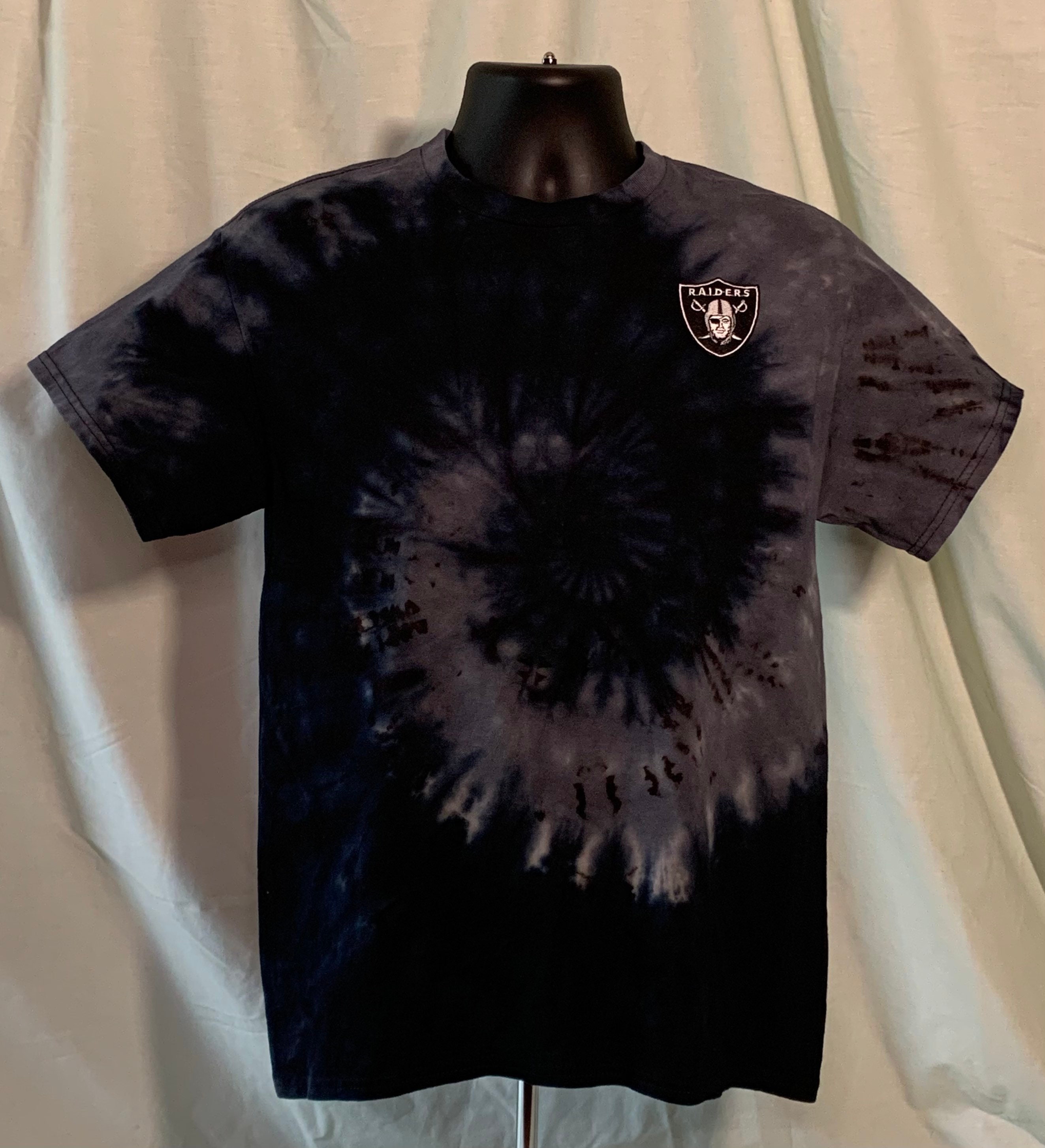 raiders tie dye shirt