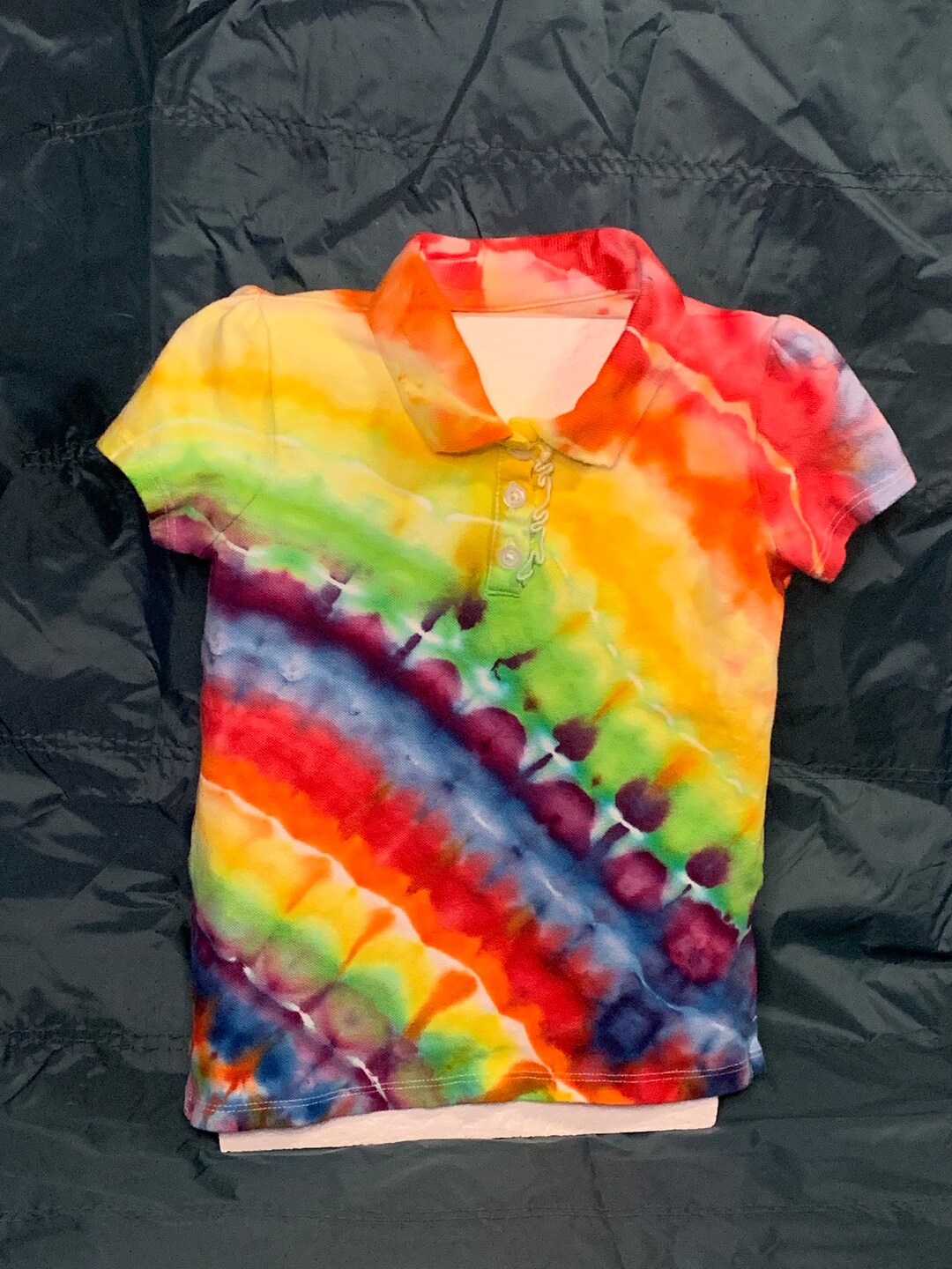 4T Rainbow Accordion Tie Dye Etsy
