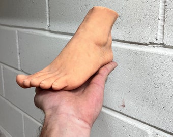 May include: A realistic-looking, flesh-toned foot model. The foot is made of a soft, pliable material and is perfect for practicing foot care techniques.