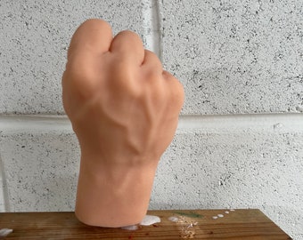 Realistic Silicone Male Fist(Unpainted)
