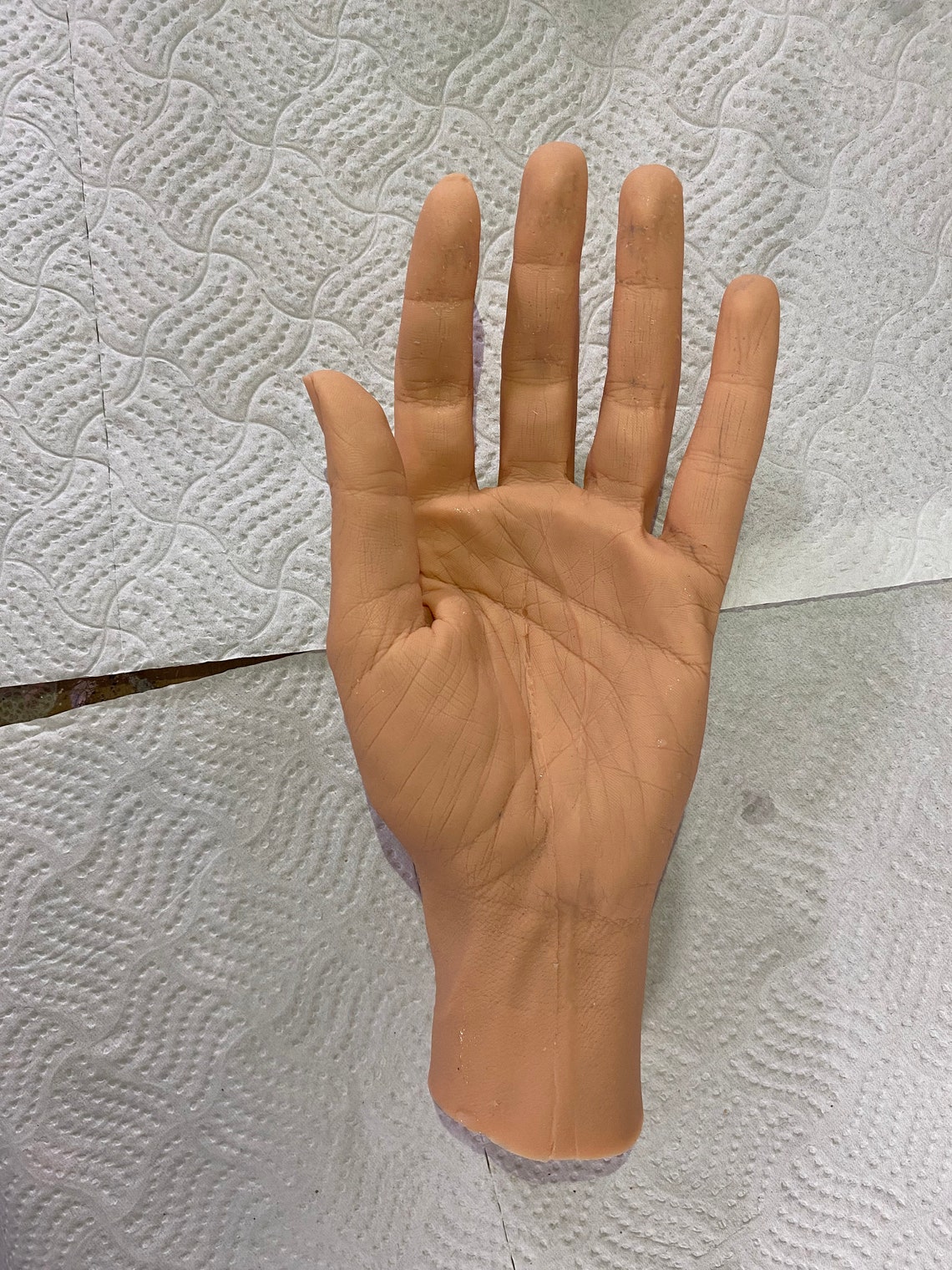 Realistic Unpainted Female Hand | Etsy