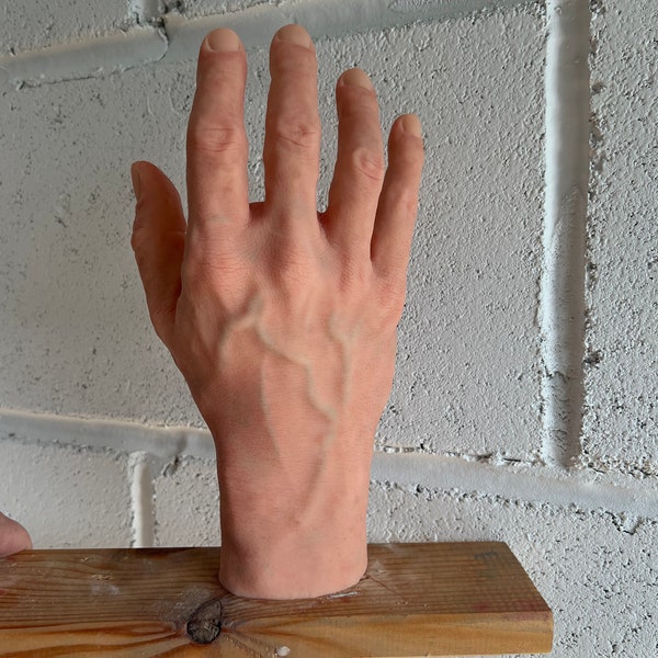 Realistic Silicone Male Right Hand