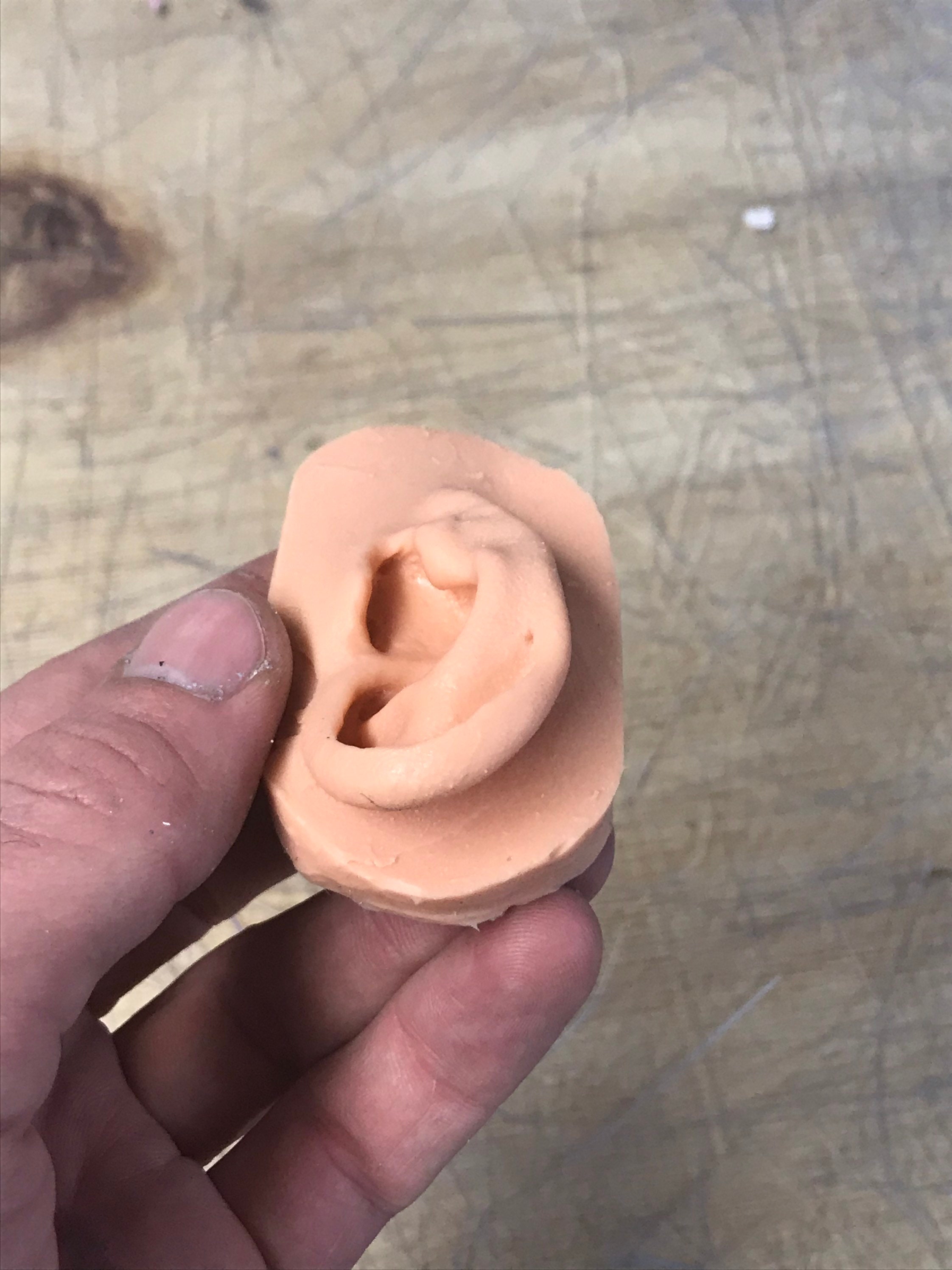 Realistic Silicone Right Ear - Etsy