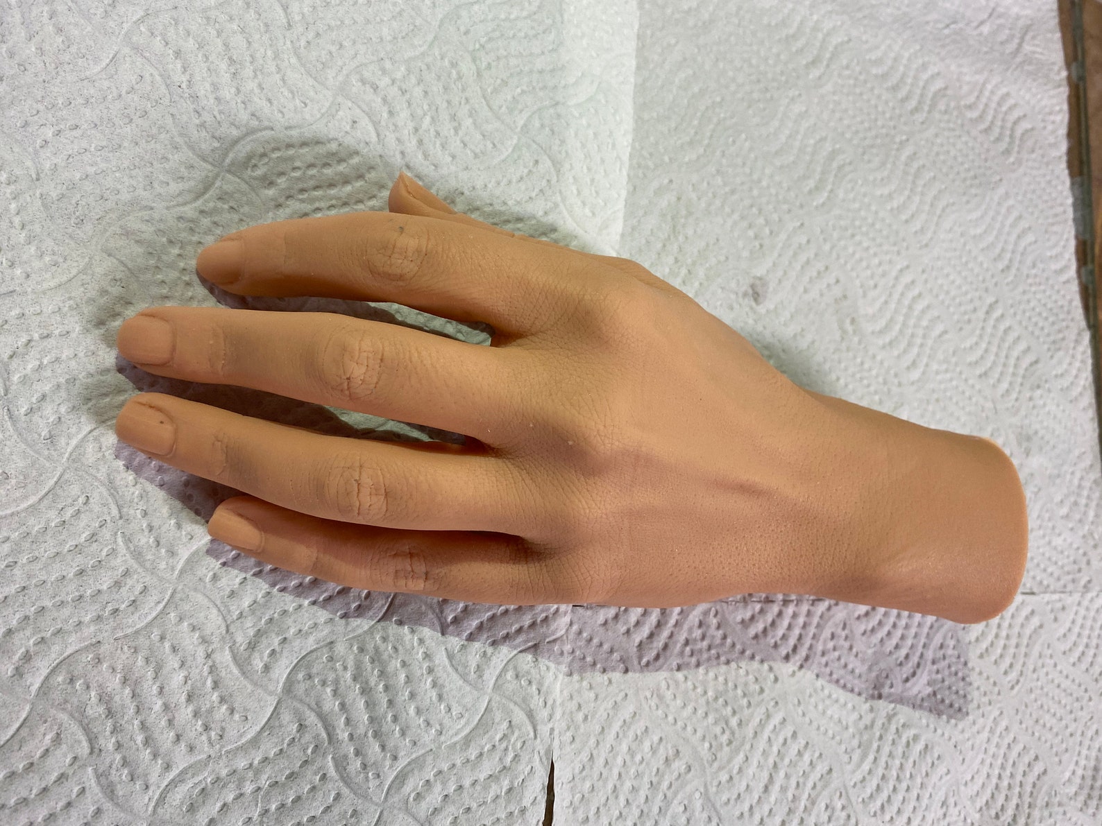 Realistic Unpainted Female Hand | Etsy