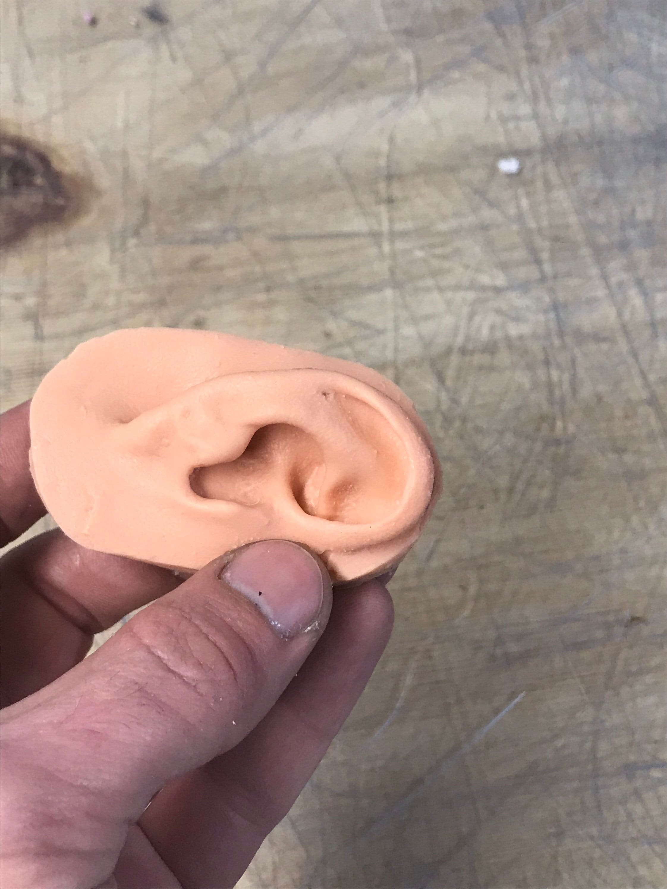 Realistic Silicone Right Ear - Etsy