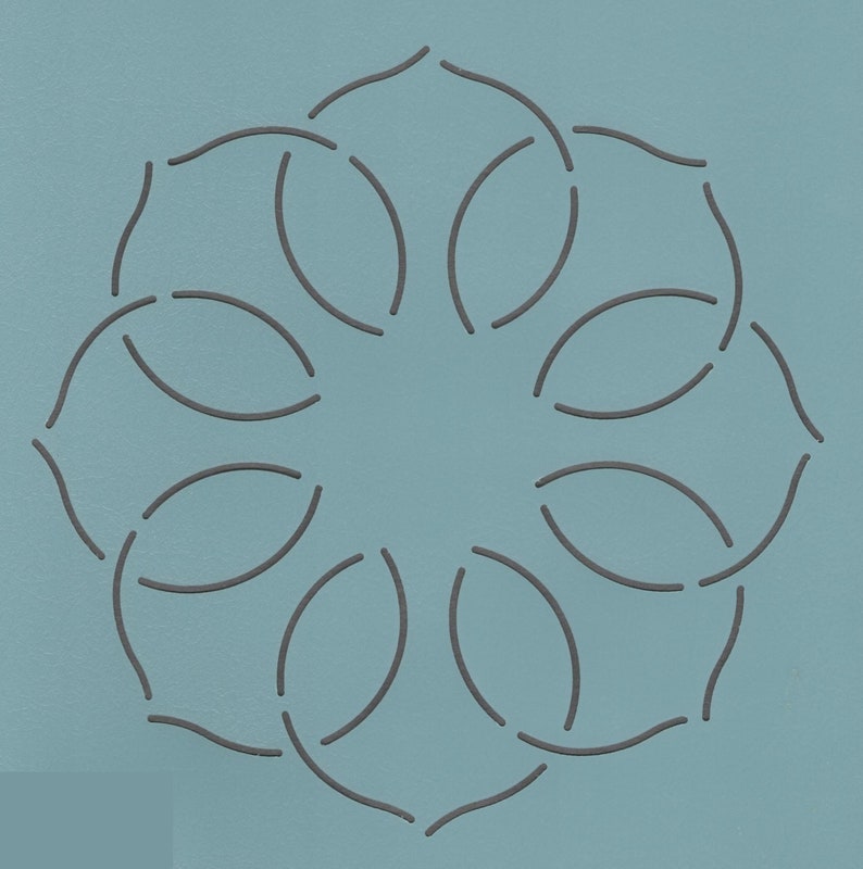 Machine Quilting Stencils Starter Set Etsy