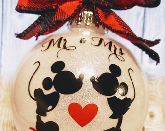 disney wedding ornament