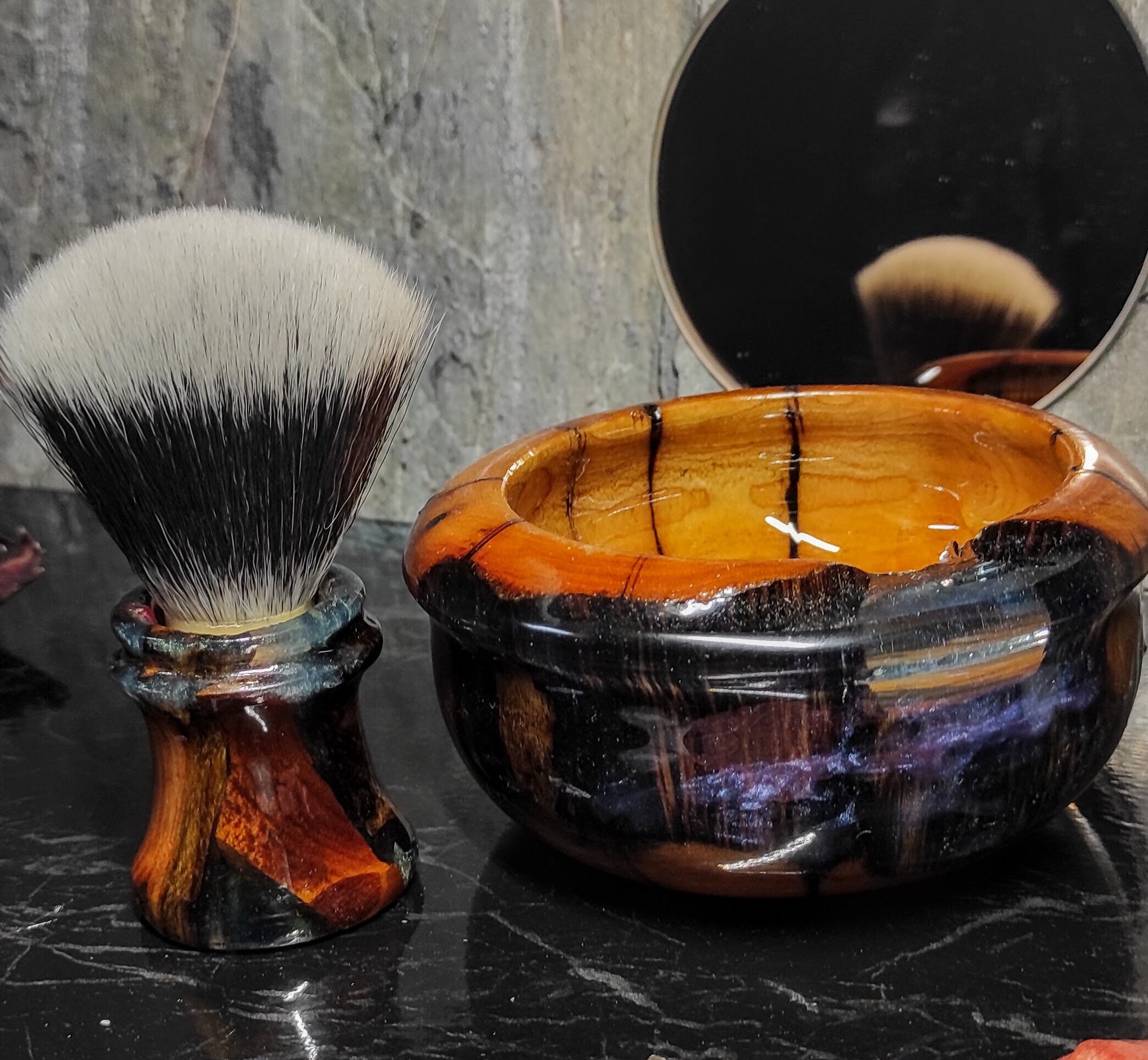 Amazon.com: Old School Complete Shaving Kit with Brush Mug