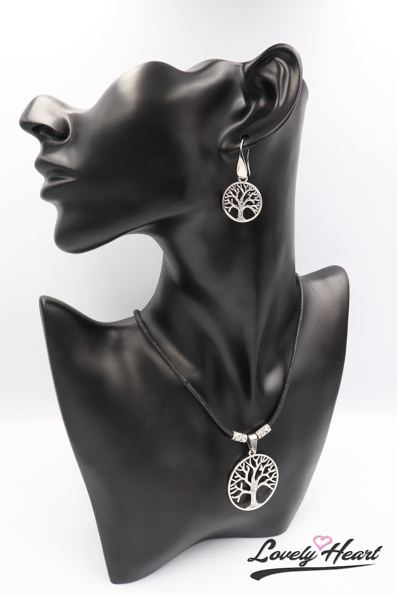 Tree of life Necklace and Earrings Set