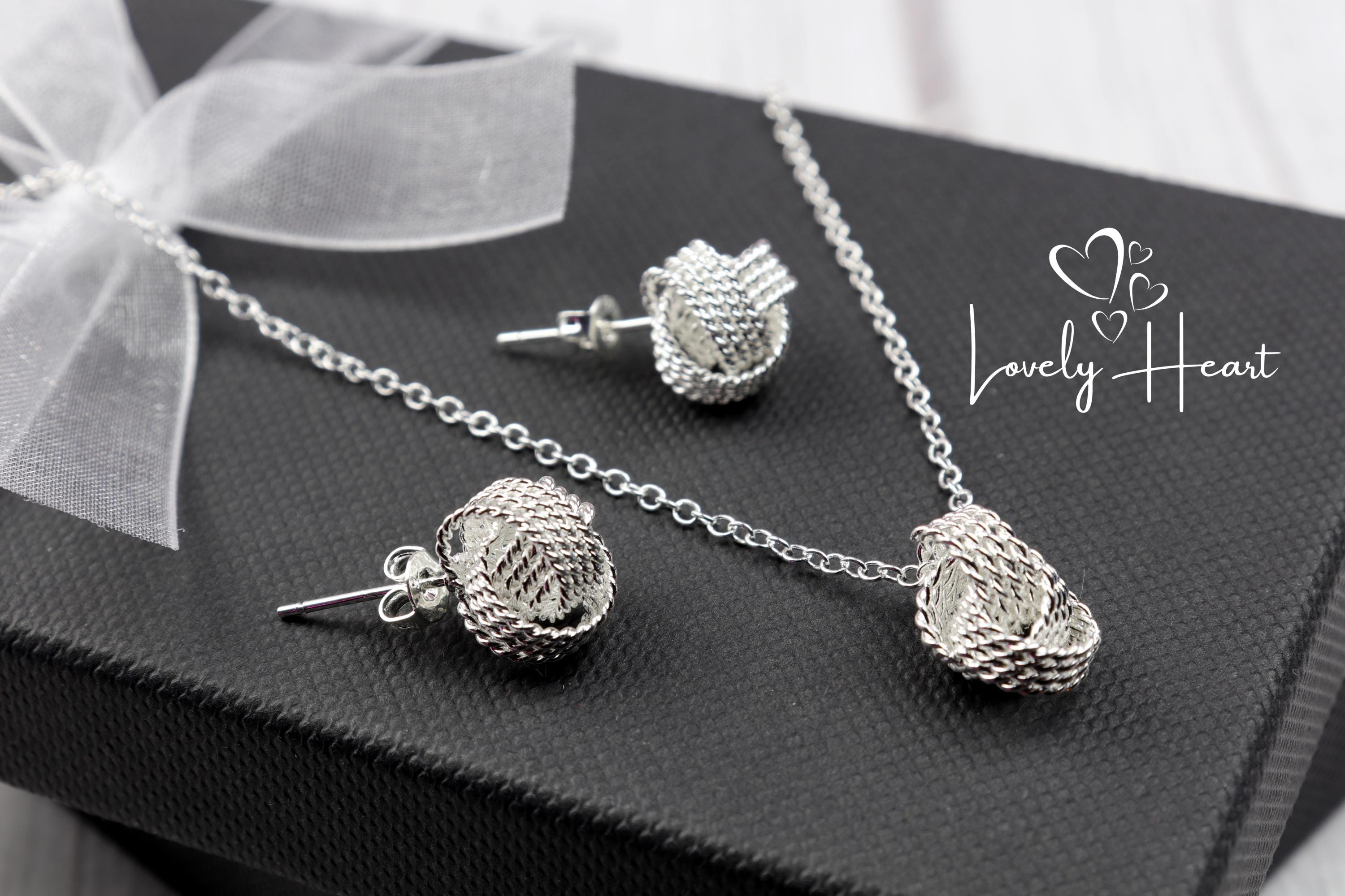 Interlace Necklace - Etsy