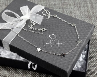 Mamma Mia Inspired 925 Sterling Silver Star Necklace by Lovely Heart