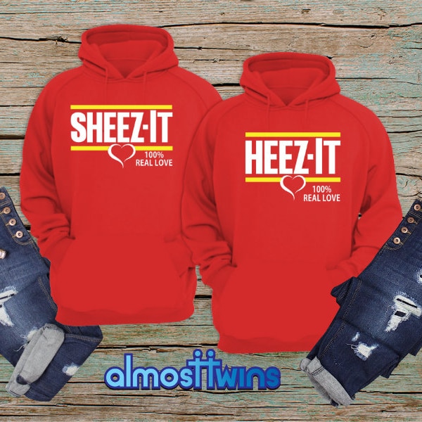 Sheez-It Heez-It matching hoodies for couples, Valentines Gift for Him and Her,Anniversary gift,Birthday gift for him,Christmas gift for him