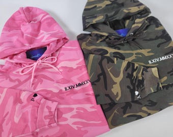 Vintage 2000s Faded Glory Camo Thermal Longsleeve Shirt