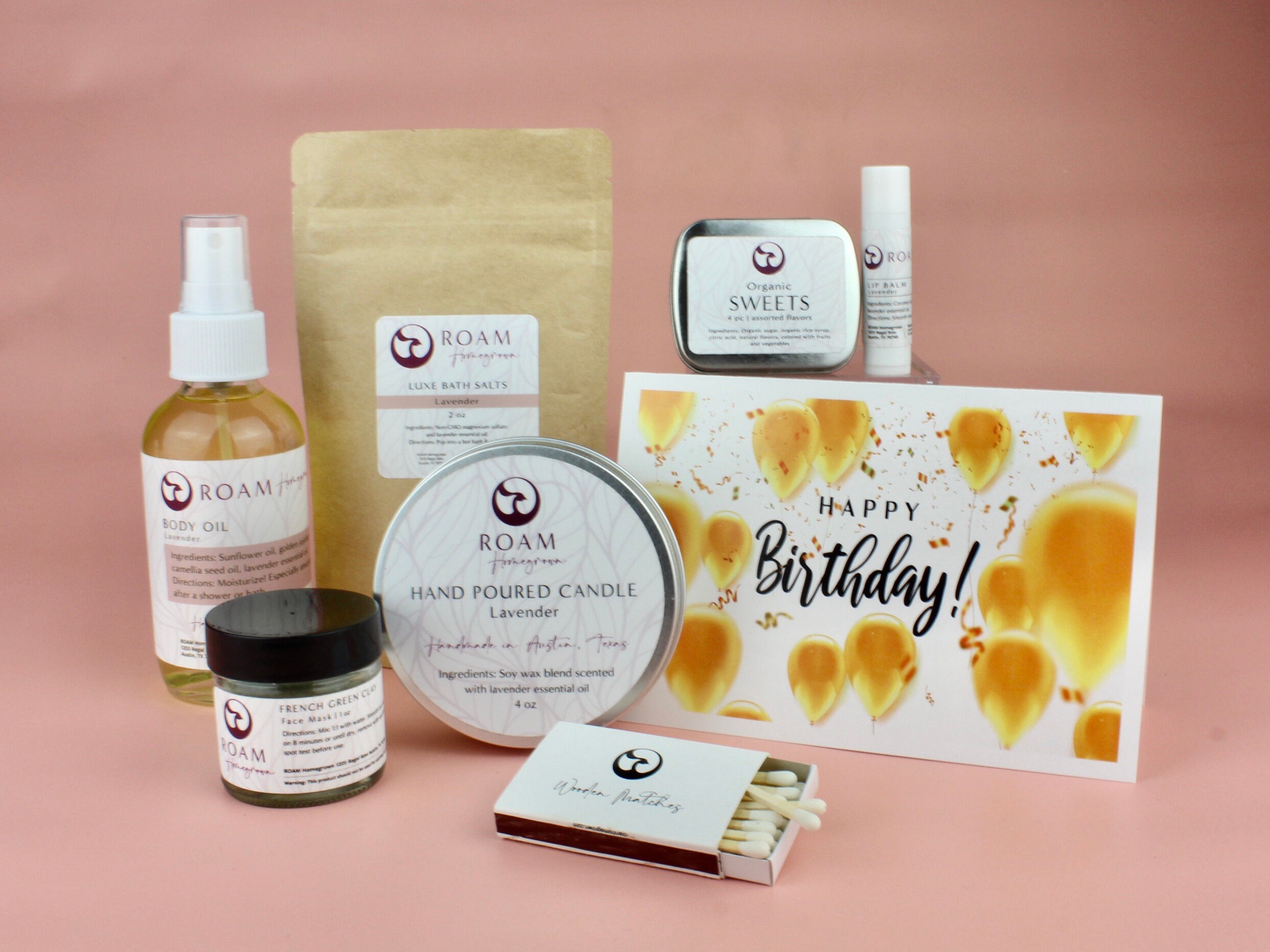 Birthday Gift Set for Her Birthday Gift Box for Her Custom Etsy