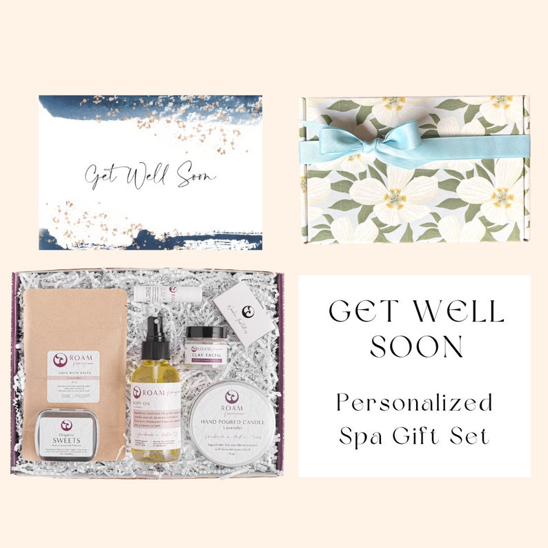 Get Well Soon Gift Box for Sick Friend to Feel Better GW7BO image 1