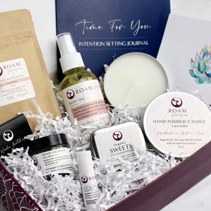 Natural Spa Box Self Care Kit Gift, ROAM Homegrown (BF7BO)