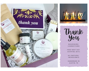 Thank You Gift Box, Gift for Friend, Gratitude Gift, Mentor Gift, Appreciate Gift, Personalized Thank You, Boss Gift (TY7BX)