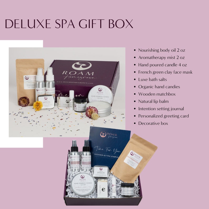 spa gift box for friend is perfect for self care