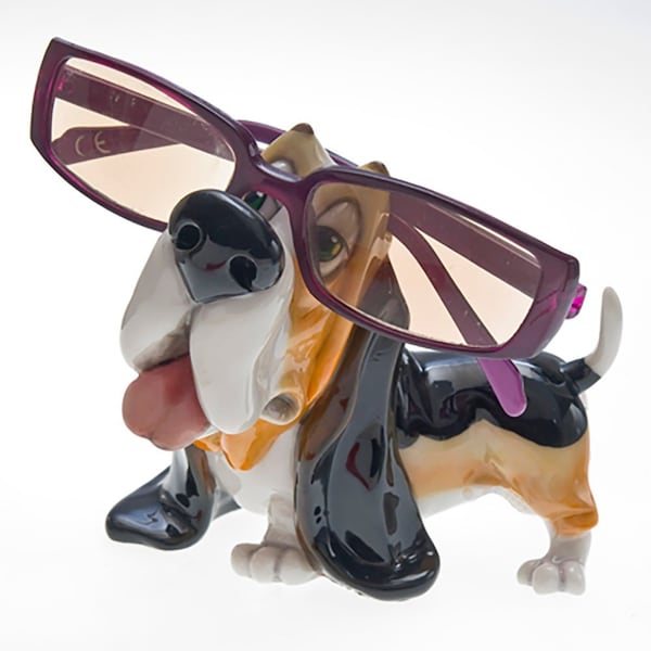 Bassett Hound Dog OptiPet Porte-lunettes