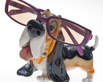 Bassett Hound Dog OptiPet Eyewear Holder