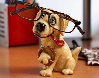 Golden retriever-hond OptiPet-brilhouder