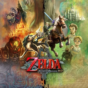 The Legend of Zelda, Twilight Princess HD, High Quality A3 Print image 1