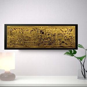 Grim Fandango Wall Mural, High Quality Large Print 1200x390mm/42.2x13.4 Inches