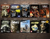 フォールアウト シリーズ ボックス アート プリント A4 (210 x 297 mm