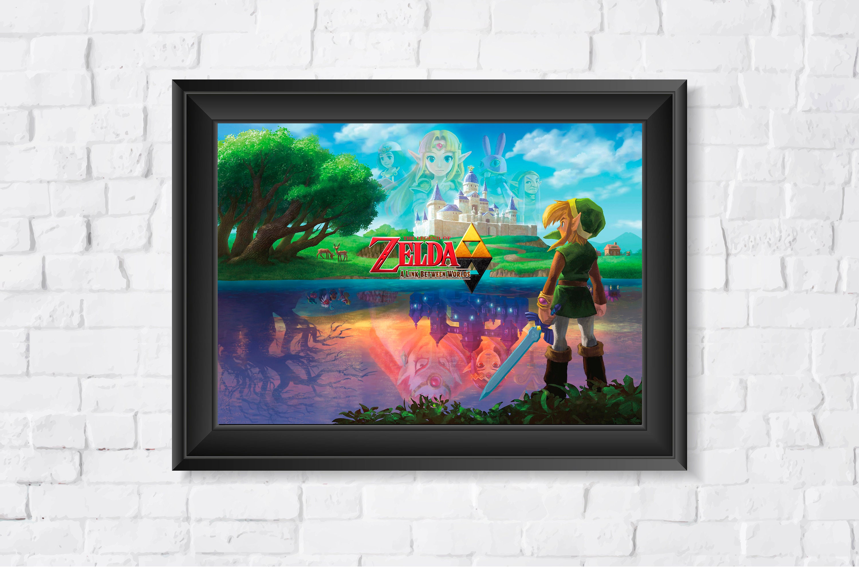 The Legend of Zelda Custom Box Art A4 297x210mm or 8x10 
