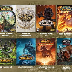 World of Warcraft Box Art Poster A4 (297x210mm)- Blizzard, WOW image 4