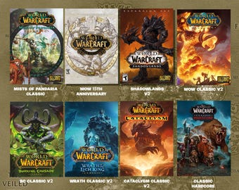 World of Warcraft ボックスアートポスター A4 (297 x 210 mm