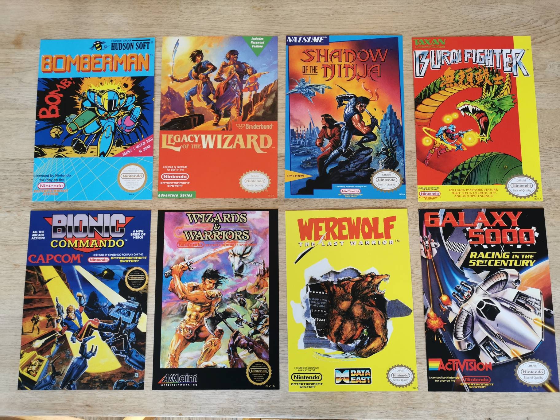 NES Box Art A4 Prints 297x210mm Nintendo Entertainment | Etsy