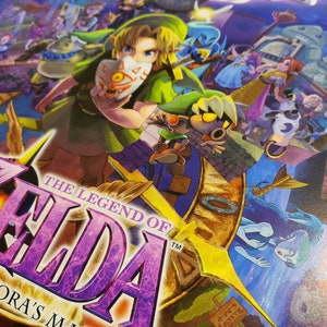 The Legend of Zelda, Majora's Mask 3D, High Quality A2 or A1 Print image 3