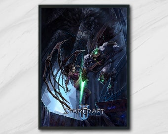 Starcraft 2, Wings of Liberty, High Quality A1 or A2 Prints - Blizzard