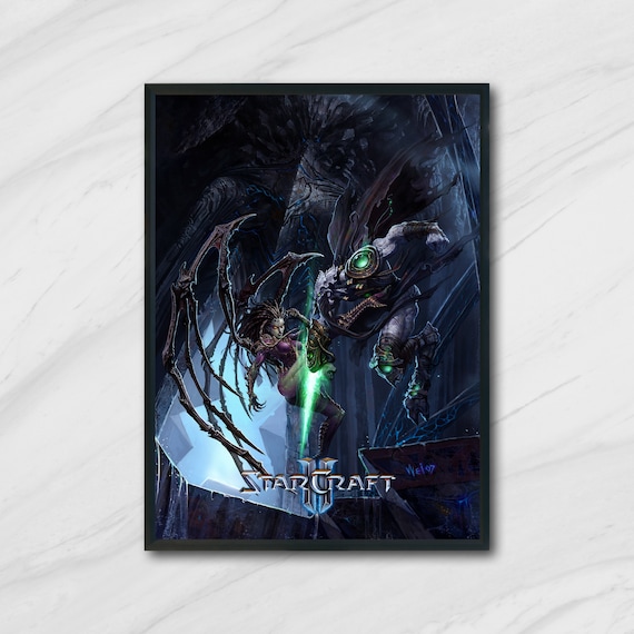 Starcraft 2, Wings of Liberty, High Quality A1 or A2 Prints